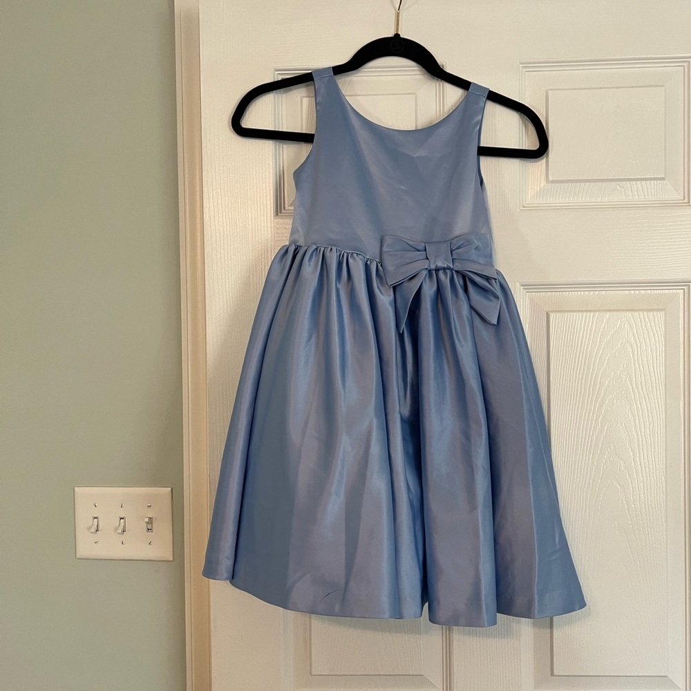 Janie and Jack Sleeveless Blue Kids Dress